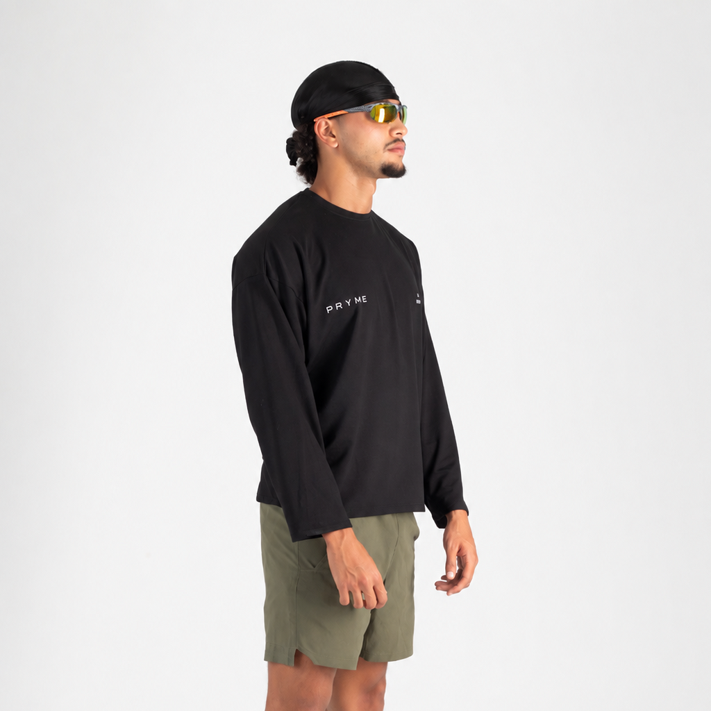 Pryme Regular Long Sleeve – Black
